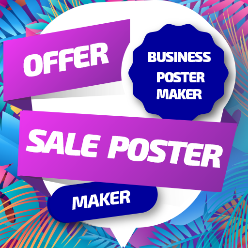 Offer Sale Poster Maker  Icon