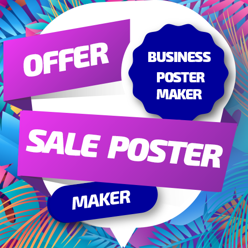 Offer Sale Poster Maker logo