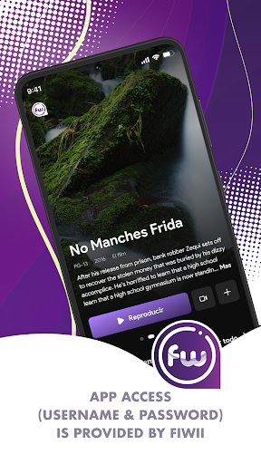 Android application fiwii screenshort