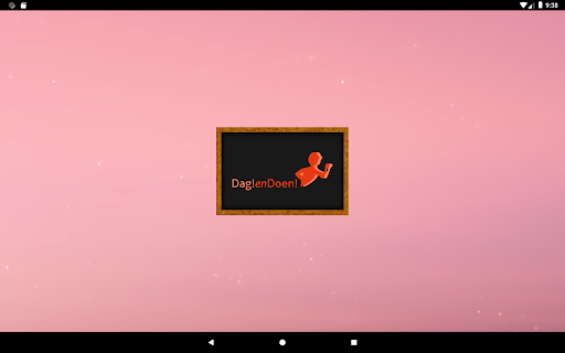 Android application DagenDoen Startscherm screenshort