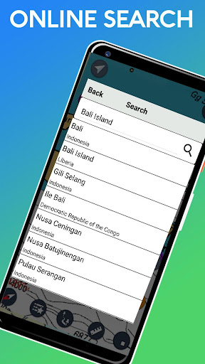 Bali Islands Offline GPS Chart Screen 2