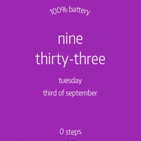 Letters Watch Face screenshot 2