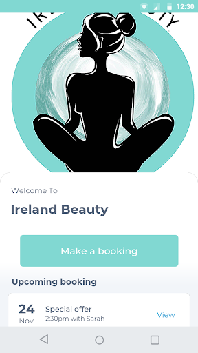 Android application Ireland Beauty screenshort