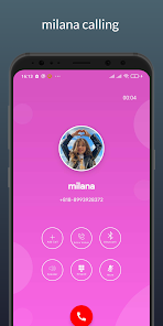 Milana khametova Fake Call 1.0 APK + Mod (Free purchase) for Android