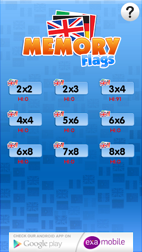 Memo Flags Games screenshot 3