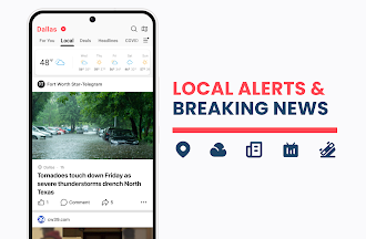 Game screenshot NewsBreak: Local News & Alerts mod apk