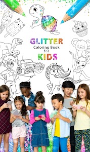 Glitter Coloring Game for Kids Unknown