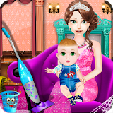 Princess Baby Room Cleaning icon
