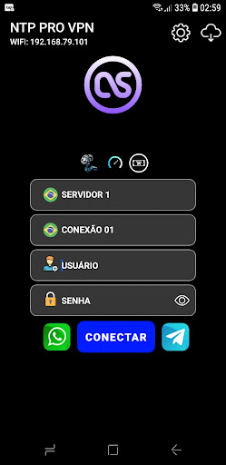 Android application NTP PRO VPN screenshort