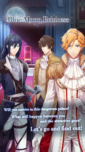 Android application Blue Moon Princess: Romance Yo screenshort