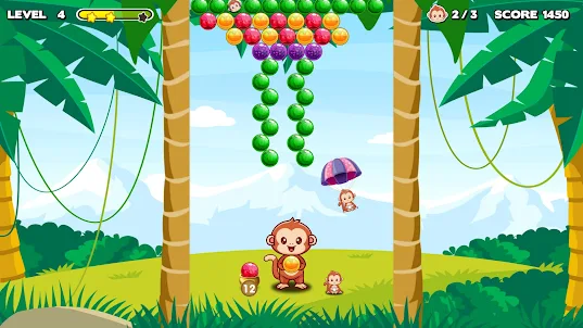 Bubble Shooter - Monkey Rescue