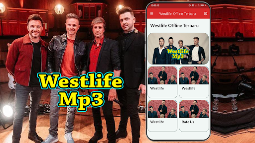 Android application Westlife Mp3 Offline Terbaru screenshort