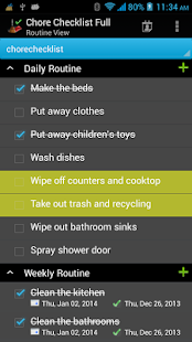 Chore Checklist Captura de pantalla