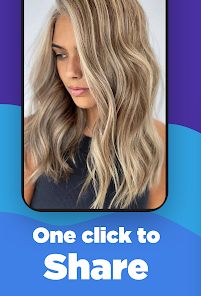 Screenshot 4 Blonde Hair Highlights Color android