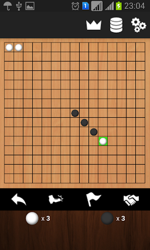 Android application Gomoku screenshort