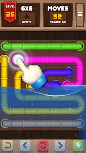 Line Connect: Pipe Puzzle Game