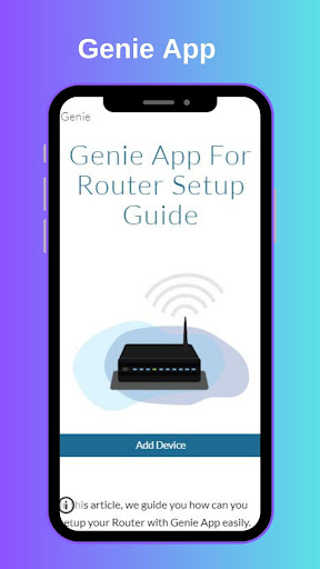 Genie App For Router Setup