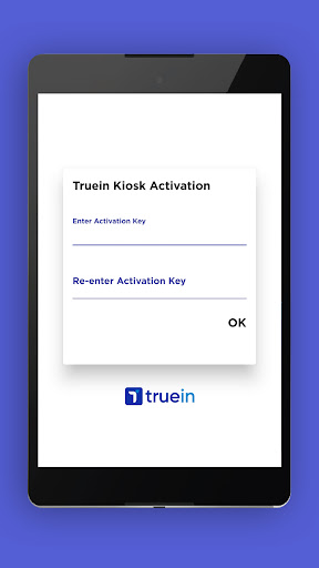 Android application Truein Kiosk (NOT for Staff) screenshort