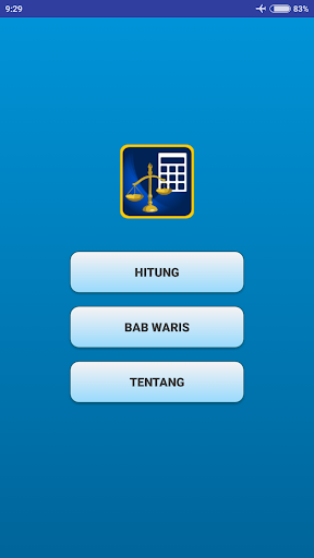Android application Hitung Waris Islam (Faraid) screenshort