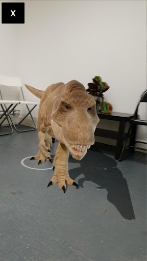 ARCore - Heritage AR Demo Screen 3