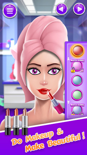Android application Fashion Show - Makeup Games screenshort
