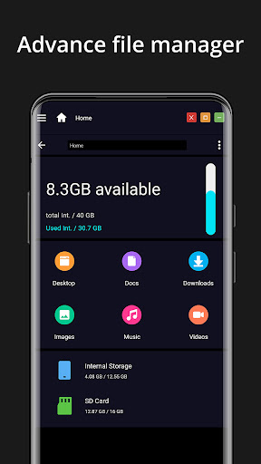Dark Mode Launcher Screen 2