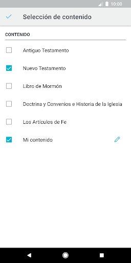 Dominio de la doctrina Captura de Pantalla de la Aplicación Android 5