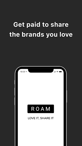 Android application Roam screenshort