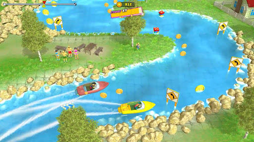 Android application Arcade Boat Duel screenshort