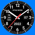 Cover Image of ดาวน์โหลด ตัวสร้างนาฬิกาอะนาล็อก-7 4.6 APK