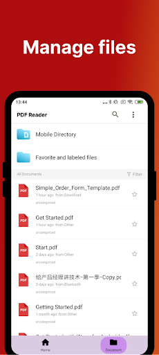 Android application PDF Reader-2023 PDF Viewer screenshort