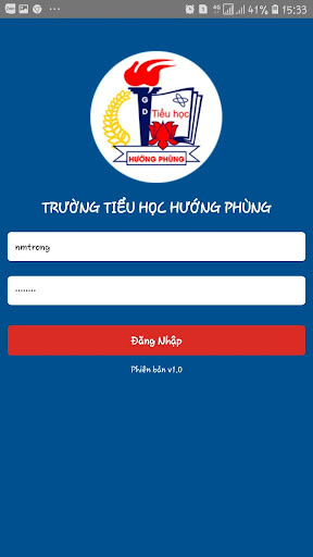 Android application TIỂU HỌC HƯỚNG PHÙNG screenshort