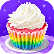 Cupcake Maker! Rainbow Chef  Icon