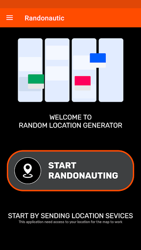 Android application Randonauting Adventure: Random screenshort