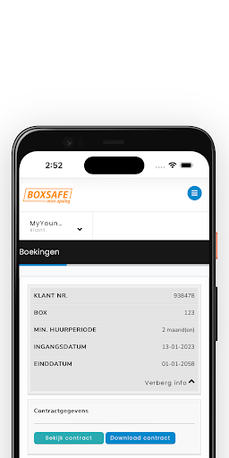 BOXSAFE Screen 3