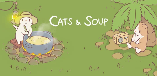 Chats et soupe