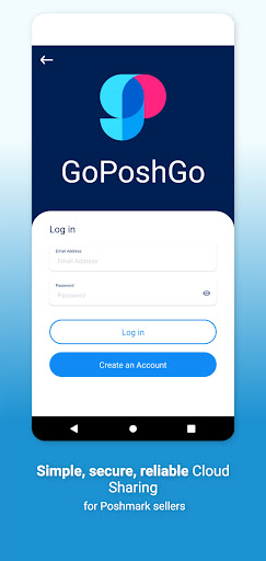 Android application GoPoshGo: Posh Cloud Sharing screenshort