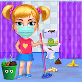 Big Home Makeover - House Cleaning Game for Girls icon