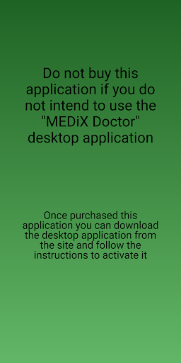 MEDiX Doctor (companion app) Screen 3