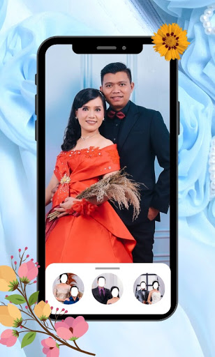 Android application Wedding Dress Couple Photo Mak screenshort
