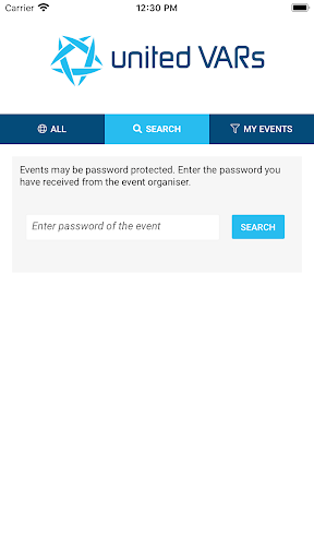 United VARs Events Screen 2