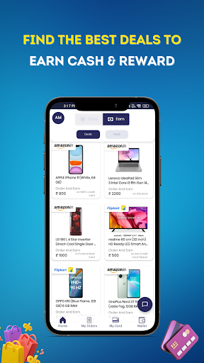 2ndPocket :Earn by credit card Screen 3