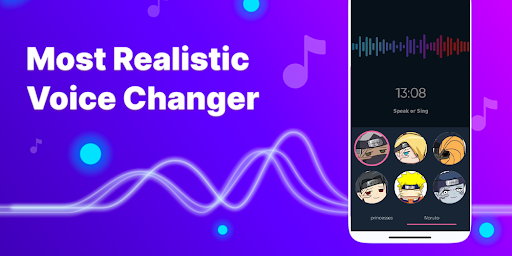 Android application Voice Editor - voice changer screenshort