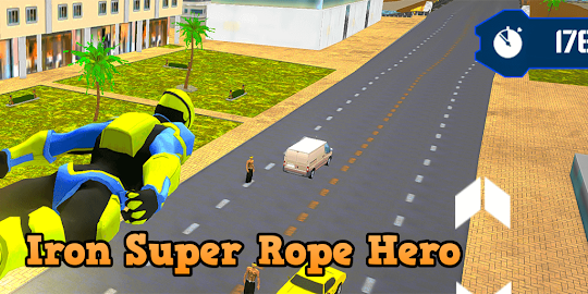 Yellow Rope: Spider Hero