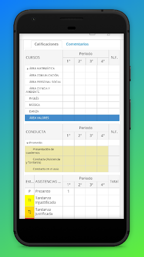 Academia Mariano Santos Web Screen 3