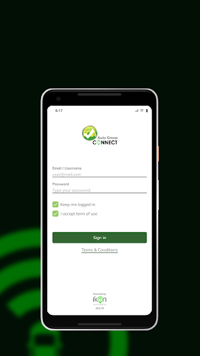 Android application FCA Auto Group Connect screenshort