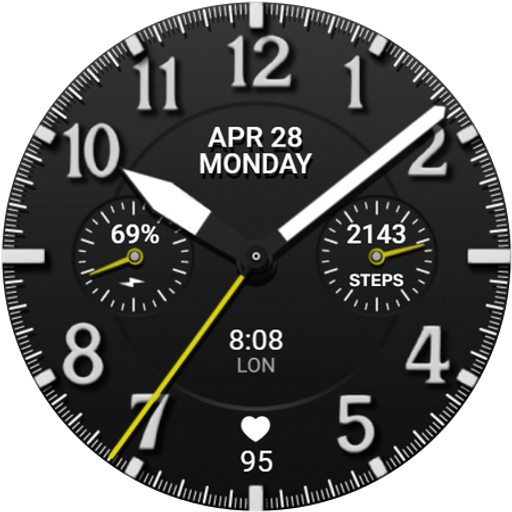 Chester Aviator watch face دانلود در ویندوز