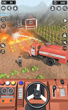 Idle Farm Truck Drive Games 3D - Screenshot 3