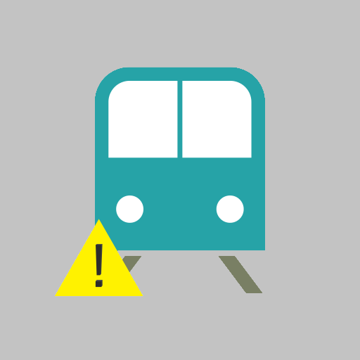 列車遅延情報 logo