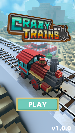 Android application CRAZY TRAINS screenshort